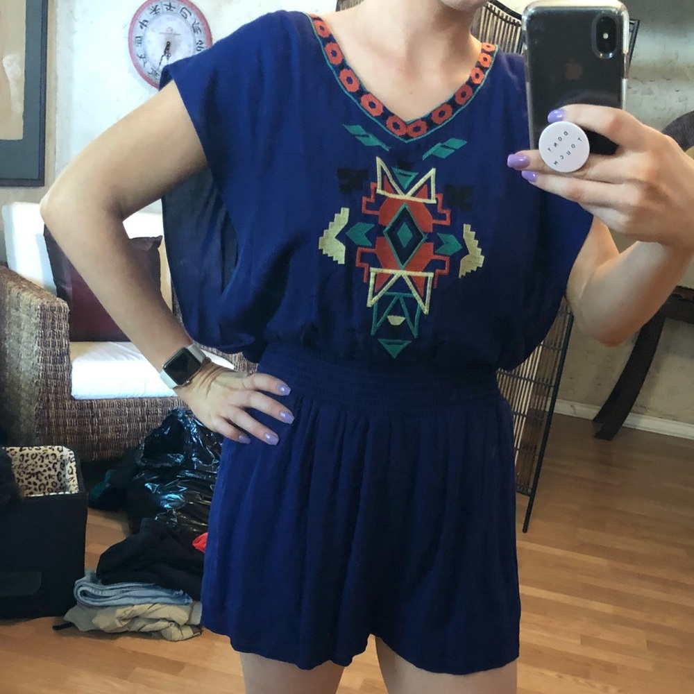 Francesca’s Aztec Romper
